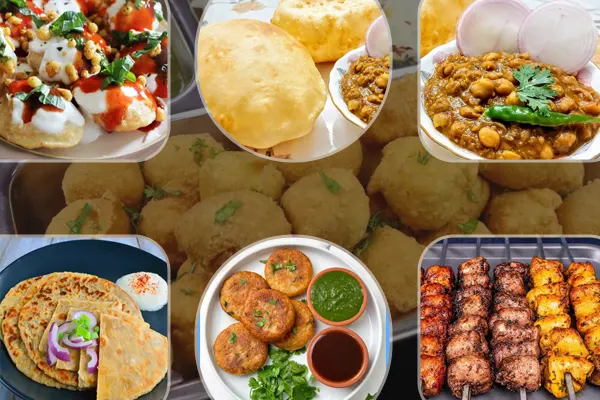 famous street foods in delhi